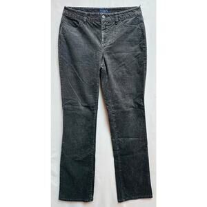 Talbots Heritage women’s Corduroy Pants, Women 4 Petite Gray Mid-Rise Straight